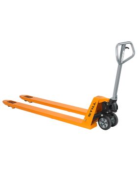 Transpallet manuale con ruote motrici in gomma