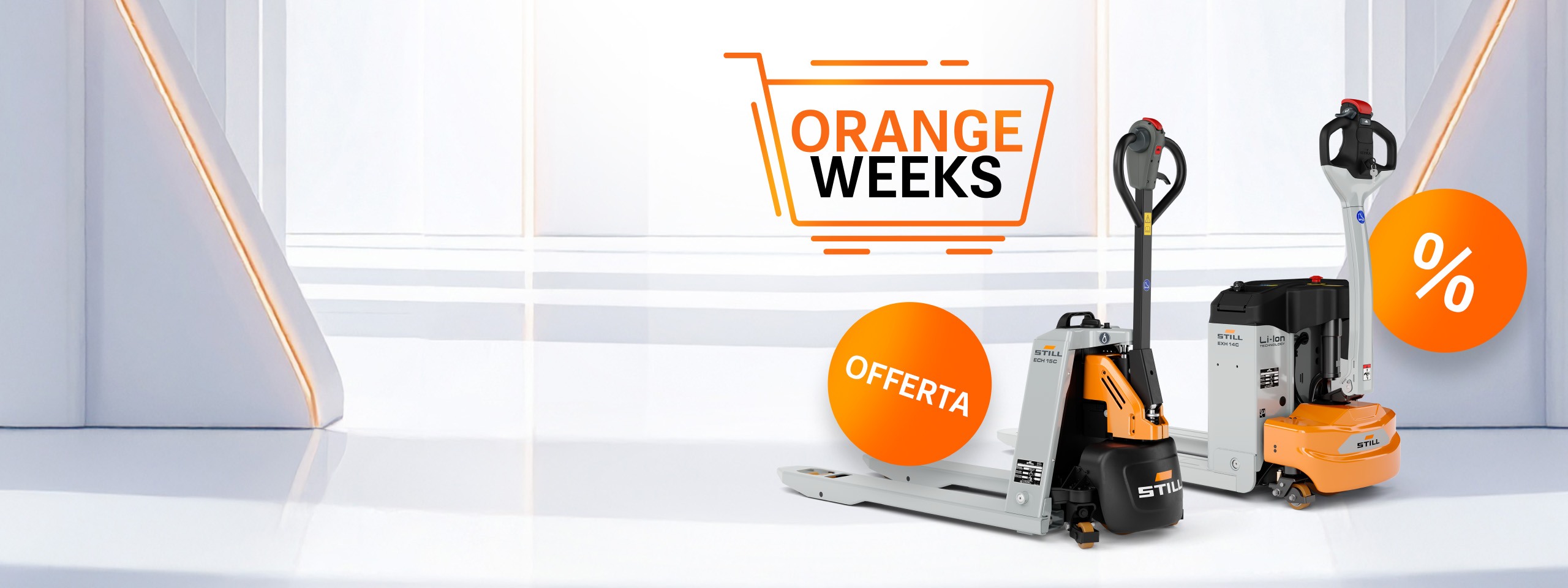 Transpallet Elettrici inPromozione